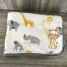 SL Home Fashion SAFARI Baby security Blanket Giraffe Lion Elephant Rhino Lovey