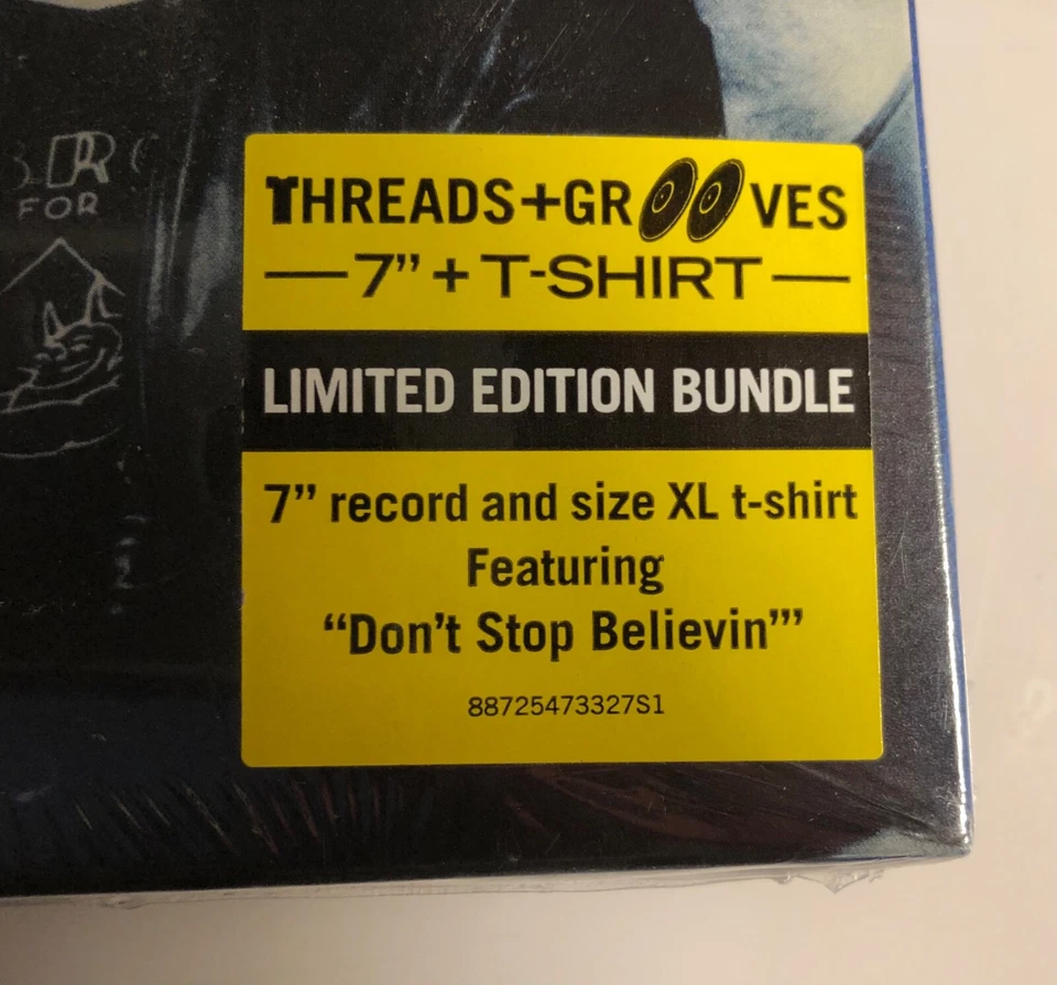 Journey / Don't Stop Believin' / Columbia 7" 45 w/ PS with T-Shirt / Mint! - image 2 of 4