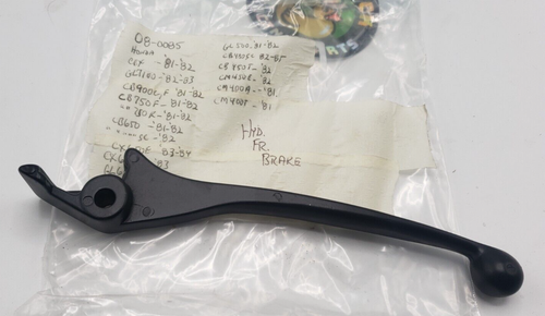 Front Brake Lever Black Honda CB650 CB900F CB1100F CM400A CM400C CM400T CM450A - Picture 2 of 2