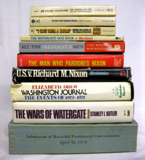 WATERGATE Richard Nixon 10 Books Submission Presidential Conversations Frost