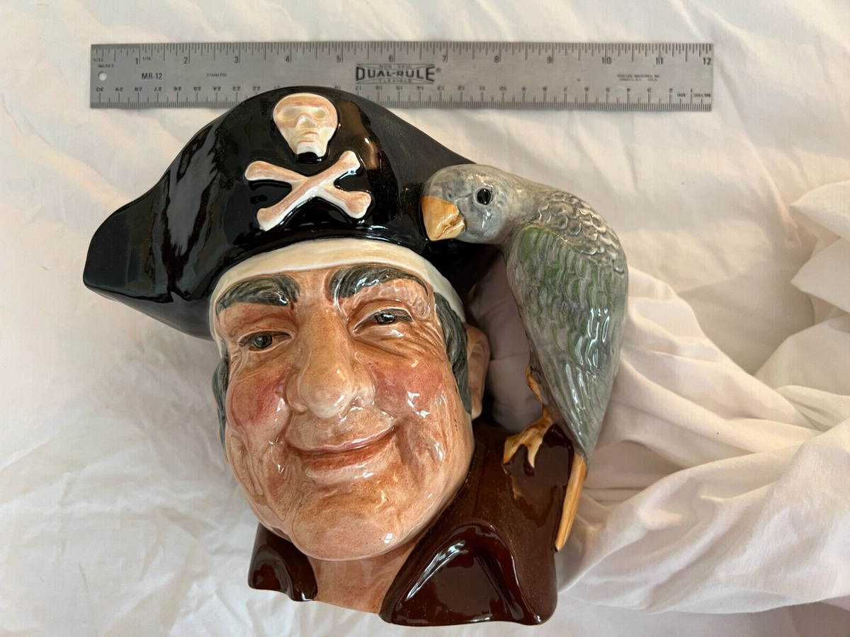 Royal Doulton Long John Silver Toby Jug 7 1/2