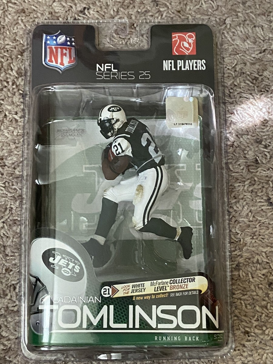 McFarlane Toys NFl Series 25 LaDaninian Tomlinson #21 NY Jets