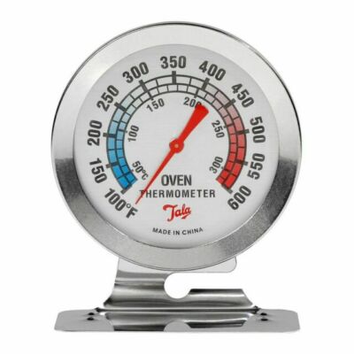 Tala Ofenthermometer leicht ablesbares Zifferblatt Kochen Backen Werkzeug Edelstahl neu