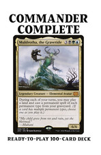Muldrotha, il Cimitero Gravetide RECURSION Magic MTG Mazzo Comandante Personalizzato