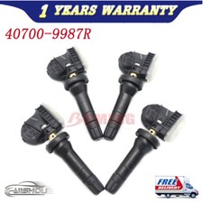 4PCS TPMS 40700-9987R Tire Pressure Monitor Sensor 433MHZ For Renault Captur