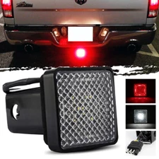 LED Towing Hitch Cover Light Running/Brake/Reverse for Truck/SUV w/ 2" Receiver