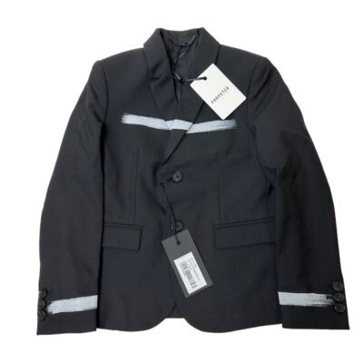 Neil Barrett Kids Giacca Fine Bistretch Wool Jacket Sz 6y Brand New 