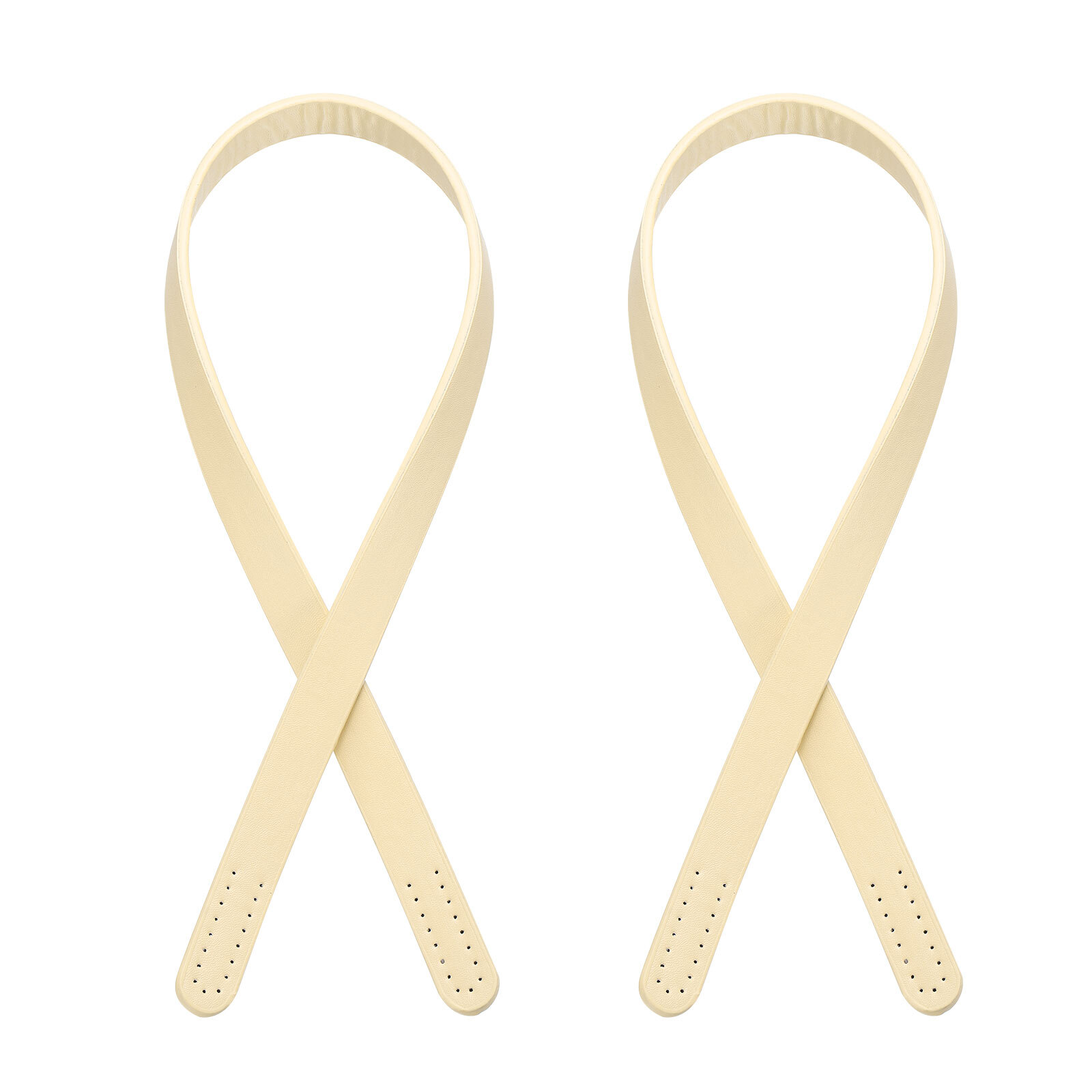 2Pcs PU Leather Bag Handle, 25.6