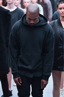 NEW AUTHENTIC YEEZY GAP HOODIE BLACK 