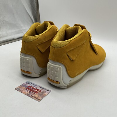 Size 13 - Air Jordan 18 Retro Yellow Suede (AA2494-701