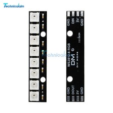 10X 8-bit WS2812 5050 RGB LED Built-in Full-Color Driver Development Board-