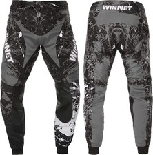 Pantaloni per mini moto da cross quad bmx bici bambino bimbo 4 6 8 9 10 12 anni