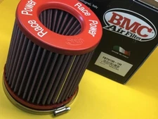 130mm Pod air filter 140mm long Universal BMC FBTW130-140 Metal 5" str neck