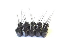 470uF 25V (10x) Electrolytic Capacitors 25V 470uF Volume 10x13 mm