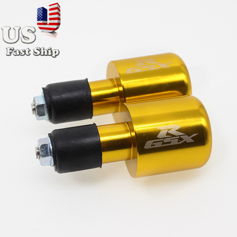 CNC Handle Bar Ends Grips Plug For GSXR600 GSXR750 2001-2014 GSXR1000 2001-2013