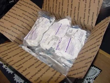 Lot of Eighteen (18) Kimberly Clark Kimtech A5 Cleanroom Sterile Boots REF 36077