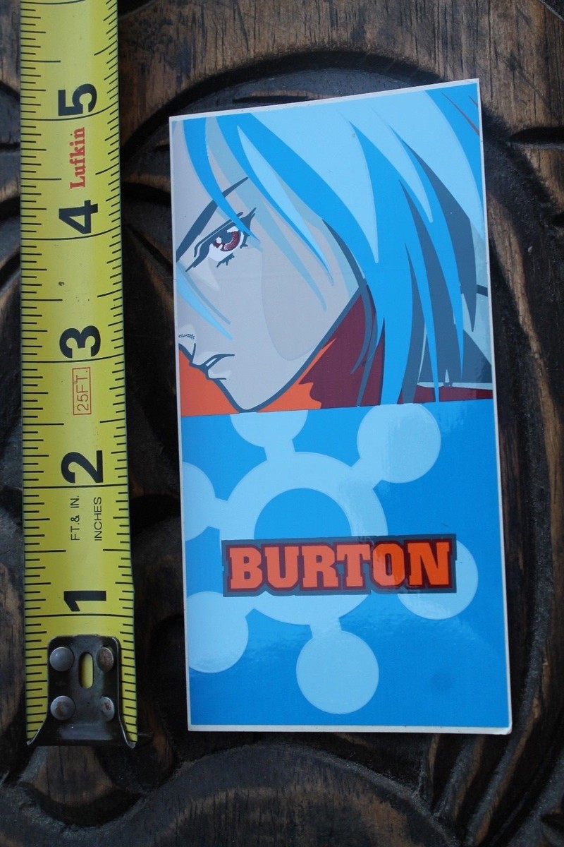 BURTON Snowboards Japan Anime Sexy Cartoon Hook Ups Vintage