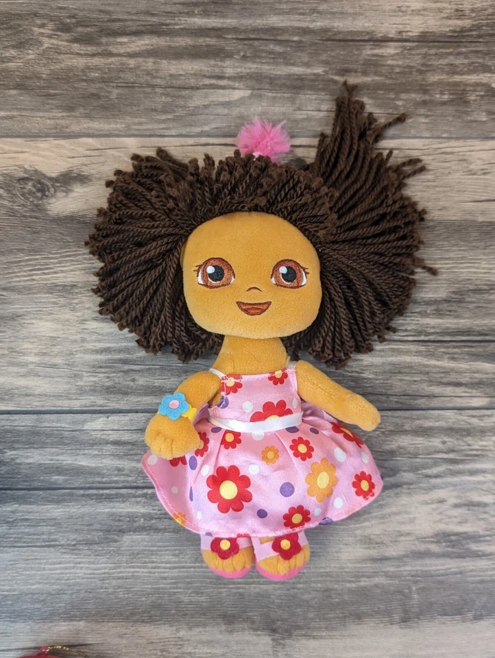 DORA The Explorer 7" Ty Beanie Babies FELIZ CUMPLEAÑOS Beanbag Peluche Juguete Foto 2 de 4