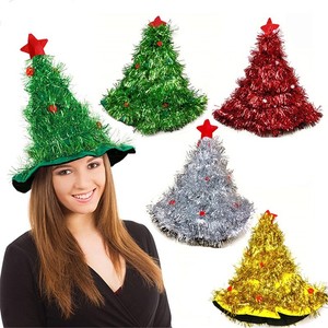 cappello a forma di albero di natale