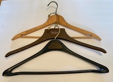 3 Vintage WOOD, PLASTIC SUIT COAT CLOTHES HANGER SEARS MENS STORE /ROBERT HALL
