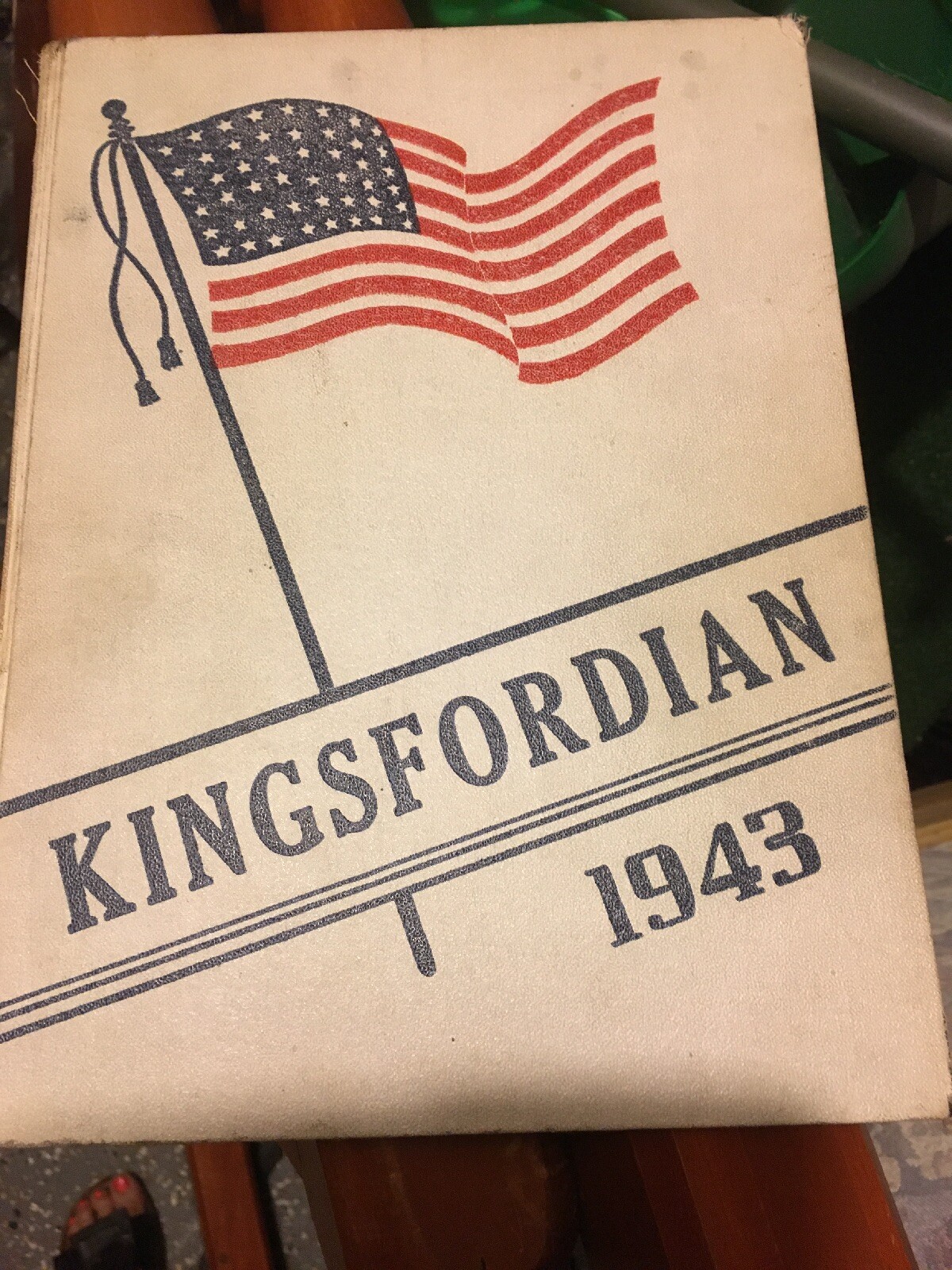 1943 Kingsford High School Yearbook Year Book Michigan eBay