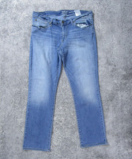 Levi's Jeans Womens 14S Modern Straight Blue Denim Pants Casual Bottoms Casual 