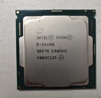 Intel Xeon E-2246G 6C 12T 3.6GHz Socket 1151 DDR4 80W | eBay