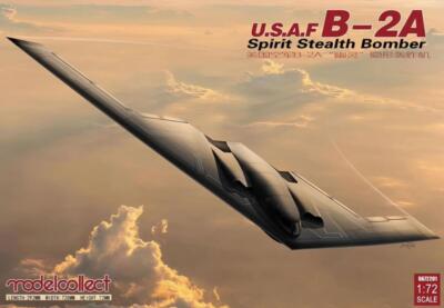 Collect Model UA72201 1/72 Scale USAF B-2A Spirit Stealth Bomber Model Kit