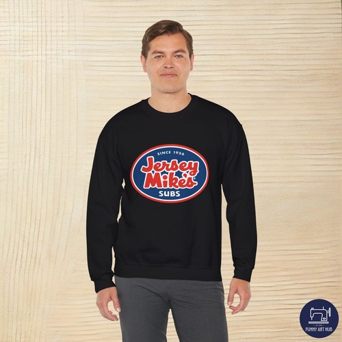 Jersey Mike's Subs Restaurant Logo Unisex Sweatshirt - Picture 29 of 34