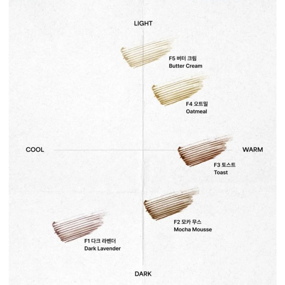 ENTROPY MAKE UP Tough Brow Finisher 5ml 5colors Brow Color Mascara - Image 2 of 4