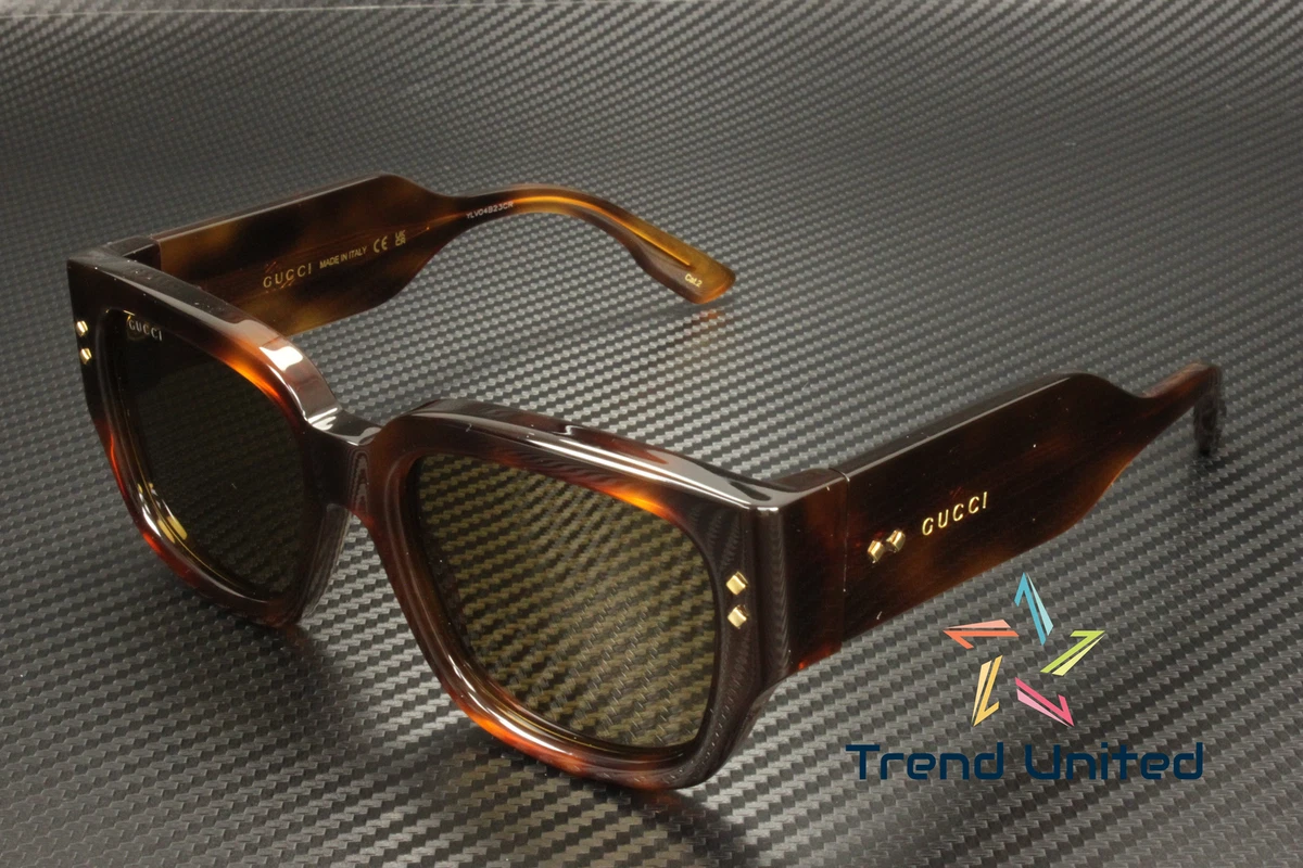 Gucci havana shop sunglasses mens