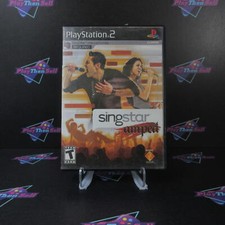 SingStar Amped PS2 PlayStation 2 AD Complete - See Pics 