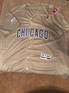 chicago cubs replica road jersey