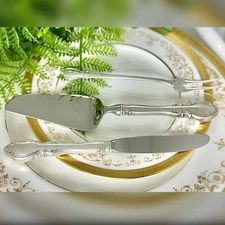 Towle Sterling Legato Silverware - Chesse & Butter Knife / Olive Fork Flatware