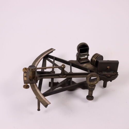 Sextant aus Messing - England 19. Jahrhundert - Bild 8 von 12