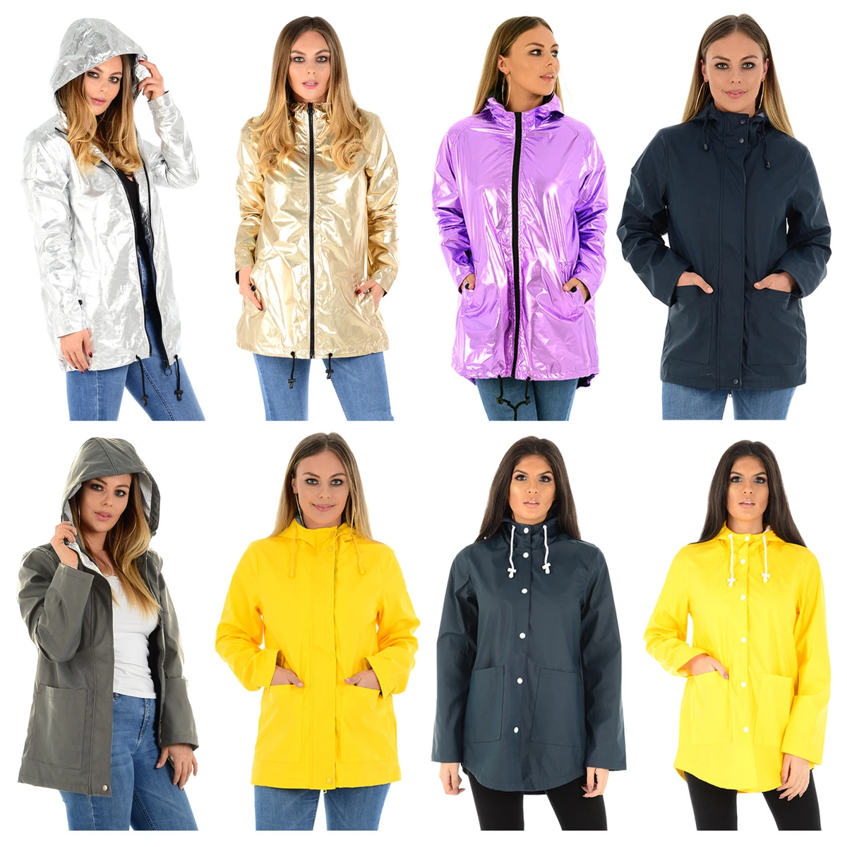 Rubberised jacket ladies hotsell