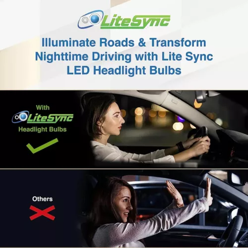 LiteSync D3S LED Bulbs Xenon HID Gas Discharge For Land Rover Range Rover 10-On - Picture 7 of 12