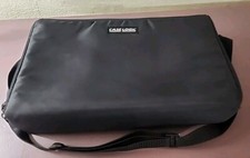 Case Logic 30 Cassette Tape Holder Black Canvas With Handle/Strap