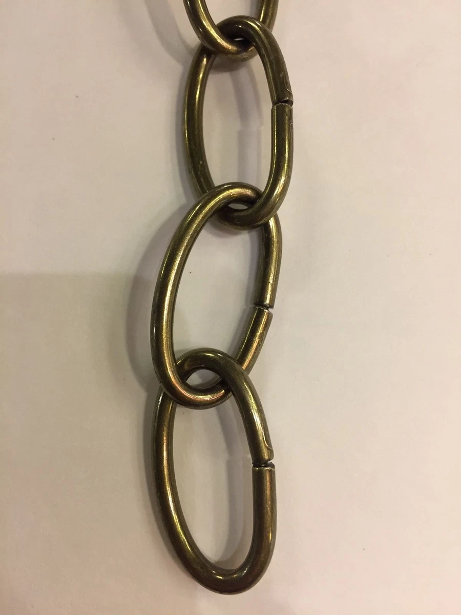 Decorative chain clearance for lighting