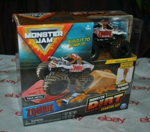 monster jam kinetic dirt starter set