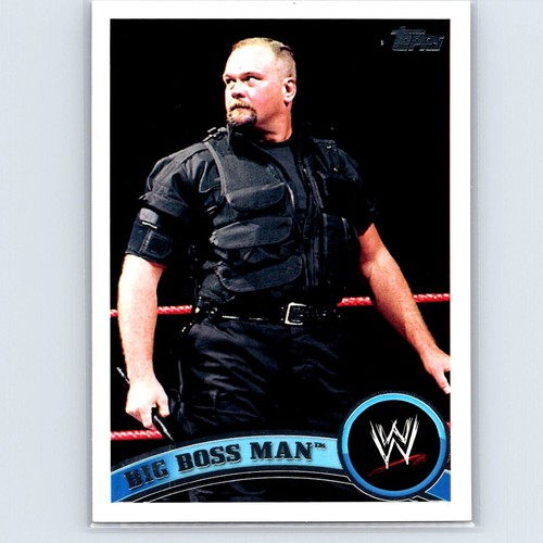 2011 Topps WWE Big Boss Man #99 card