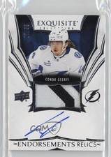 2024 The Cup Exquisite Collection Endorsement Relics 7/50 Conor Geekie Auto 11jd