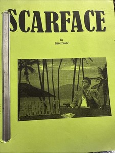 Scarface Movie Script Reprint Full Screenplay Full Script Al Pacino