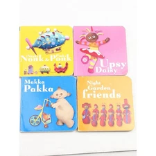 In the Night Garden Board Books Set of 4 Ninky Nonk Upsy Daisy Makka