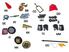 Playmobil Geobra Wearable Accessory & Knights - Pick & Choose each