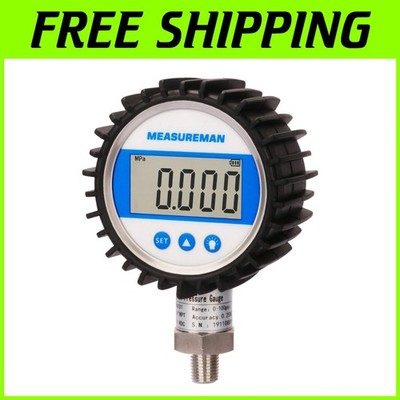 3-1/8'' Dial Size, Digital Pressure Gauge, 0-5000ps