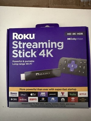 Roku Streaming Stick 4K - HDR & D. Vision Roku Streaming Device for TV with
