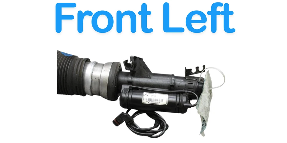 07-13 Mercedes CL500 S500 Delantero Izquierdo Lado del Conductor Airmatic Amortiguador de Aire Fabricante Original Foto 3 de 4