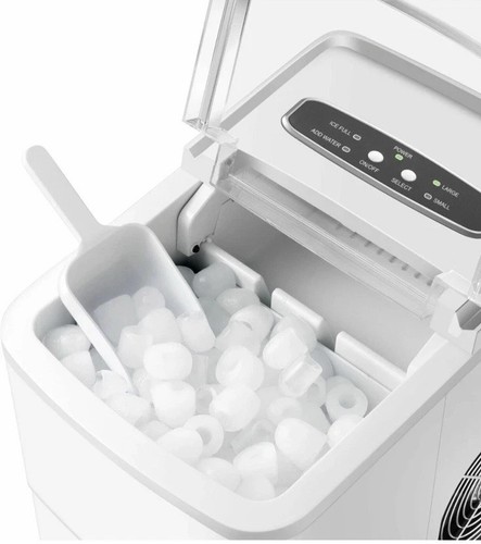 Insegna - 26 libbre NS-IMP26WH2 Macchina per il Ghiaccio Portatile con Spegnimento Automatico Bianco, Nota - Foto 8 di 18
