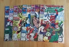 Run of 5 AMAZING SPIDER-MAN: #338-342 (VF) Bright & Glossy, But Some Cream Edges